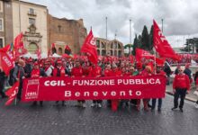 Cgil Benevento presente a Roma al corteo “Democrazia al Lavoro”