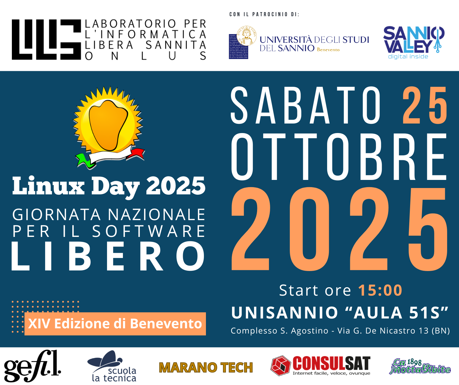 Innovazione e cultura digitale, al via la XIV Edizione del Linux Day a Benevento