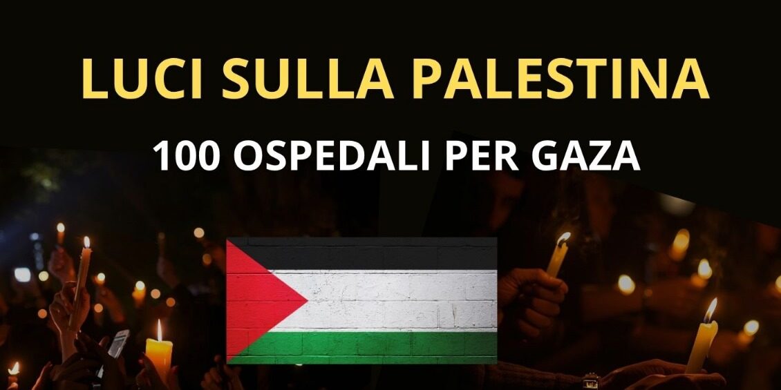 “Luci per Gaza”: il Sannio si unisce al flash mob nazionale per ricordare le vittime e chiedere giustizia