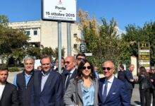 Inaugurato il “Ponte del 15 ottobre 2015” in memoria dell’alluvione di Benevento