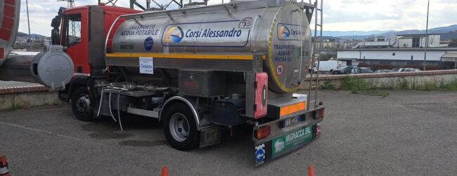 Gesesa, Benevento: attivate le autobotti per la sospensione idrica in corso