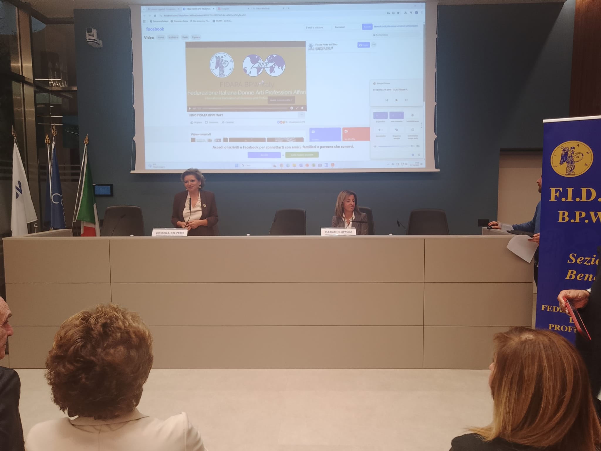 Fidapa, “cerimonia della campanella” tra Del Prete e Coppola