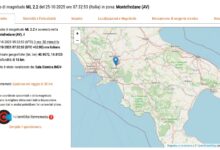 Nuova scossa di terremoto a Montefredane