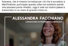 Foiano di Valfortore piange la giovane flautista Alessandra