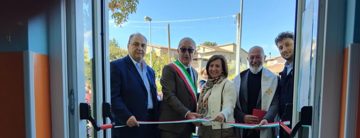 Inaugurato a Pesco Sannita il micro-nido “L’Ottagono Magico”