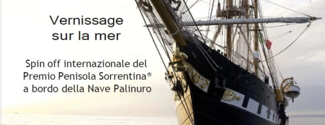 Nave Palinuro inaugura il Trentennale del Premio Penisola Sorrentina. Riconoscimento al Prefetto Michele di Bari