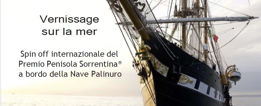Nave Palinuro inaugura il Trentennale del Premio Penisola Sorrentina. Riconoscimento al Prefetto Michele di Bari