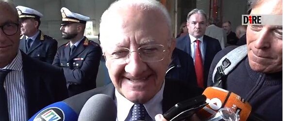 Regionali Campania, De Luca: “Io candidato? Non butto a mare dieci anni di vita”