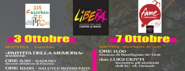 Il 3 e il 7 Ottobre doppio appuntamento in memoria di Angelo Mario Biscardi