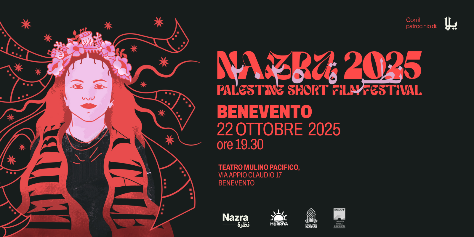 Al Mulino Pacifico la tappa beneventana del Nazra Palestine Short Film Festival