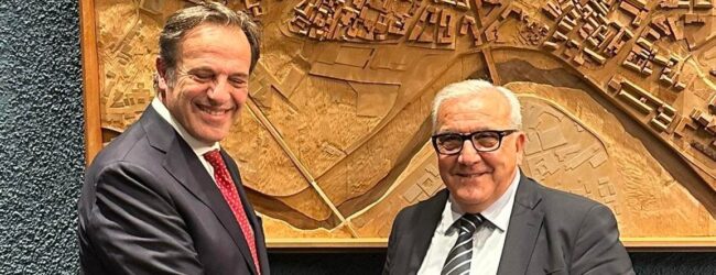 Nicola Boccalone incontra il Presidente della Sezione Ambiente di Confindustria Benevento, Giuseppe Pancione