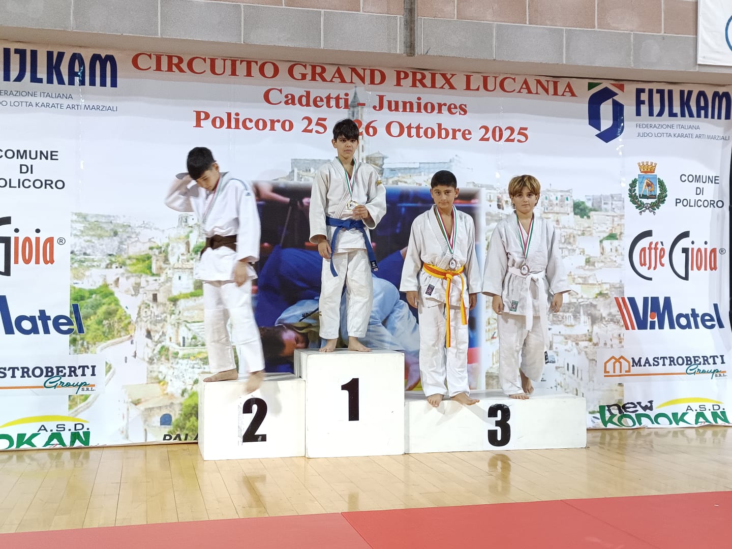 Buoni risultati per ASD Judo & Sport Benevento al Torneo Interregionale della Lucania