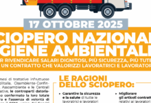 Igiene Ambientale, presidio davanti alla Prefettura per lo sciopero nazionale del settore