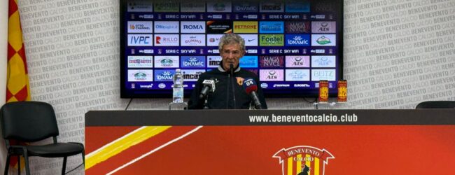 Benevento, Auteri: “Prestazione importante. Le critiche fanno parte del gioco, ma chi decide rischia sulla propria pelle”