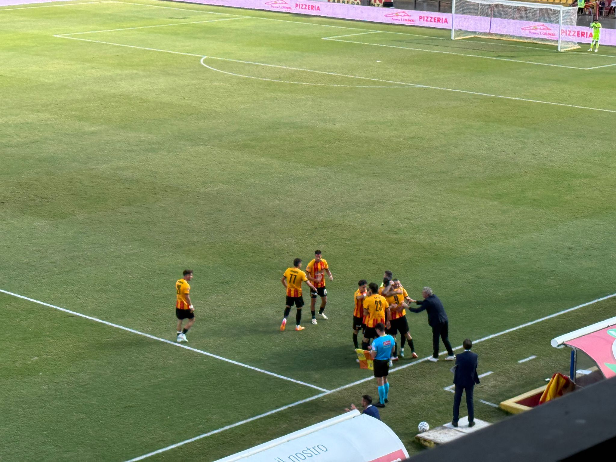 Catania-Benevento: 1-0. La decide Cicerelli. Rigore dubbio concesso all’FVS