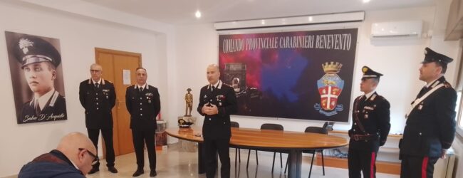 Il Comandante Calandro saluta Benevento: “cittadini al fianco dell’Arma per una provincia più sicura”
