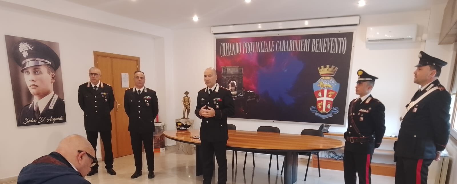 Il Comandante Calandro saluta Benevento: “cittadini al fianco dell’Arma per una provincia più sicura”