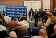 Regionali, Cirielli si presenta: “sono qui per vincere”. Nella sua lista figura Sangiuliano