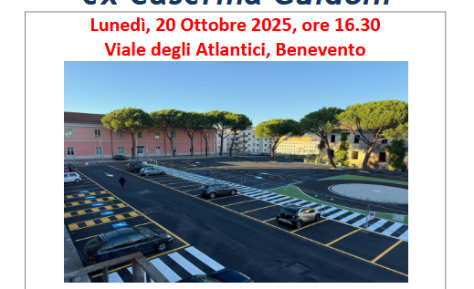 Ex Caserma Guidoni, completati i lavori del parcheggio: lunedì la cerimonia