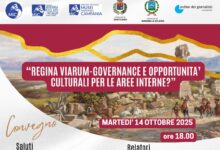 “Regina Viarum”, governance e opportunità per le aree interne: se ne discute a Venticano con l’Ordine dei Giornalisti della Campania