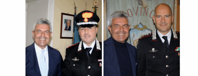 Carabinieri Benevento, Keten riceve gli auguri di Lombardi, Calandro saluta la Provincia