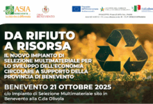 “Da Rifiuto a Risorsa”, il 21 Ottobre convegno di Asia sull’ impianto di multimateriale