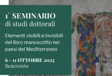 Manoscritti medievali meridionali tra visibile e invisibile: al via il I Seminario di Studi dottorali a Benevento
