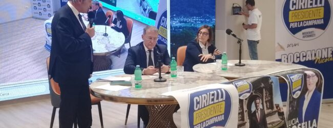 Cirielli torna a Benevento a sostegno del tandem Boccalone-Rosella