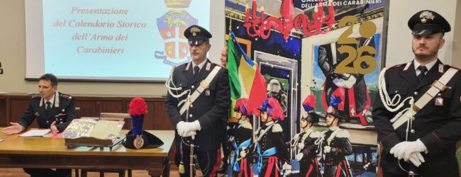Avellino: Presentato il calendario storico e l’agenda 2026 dell’Arma dei Carabinieri