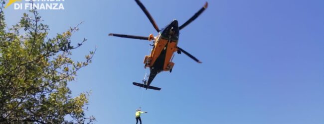 GdF Avellino e Roan Napoli: esercitazione congiunta tra la sezione aerea di Napoli e la stazione S.a.g.f di Sant’Angelo dei Lombardi