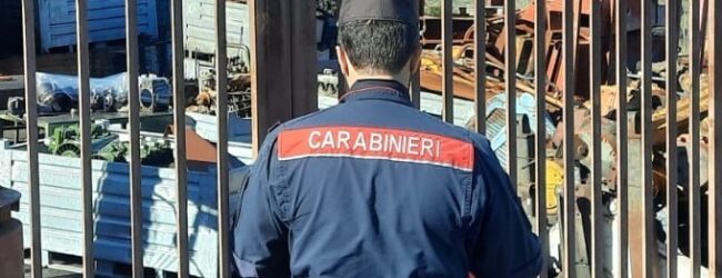 Guardia dei Lombardi (AV): I Carabinieri sequestrano un opificio.
