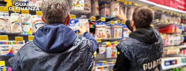 Guardia di Finanza di Benevento, sequestrati prodotti non conformi e privi di marchio CE