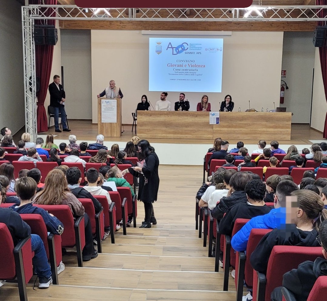 “Giovani e Violenza: convegno ad Apice per contrastarla con ascolto e rispetto