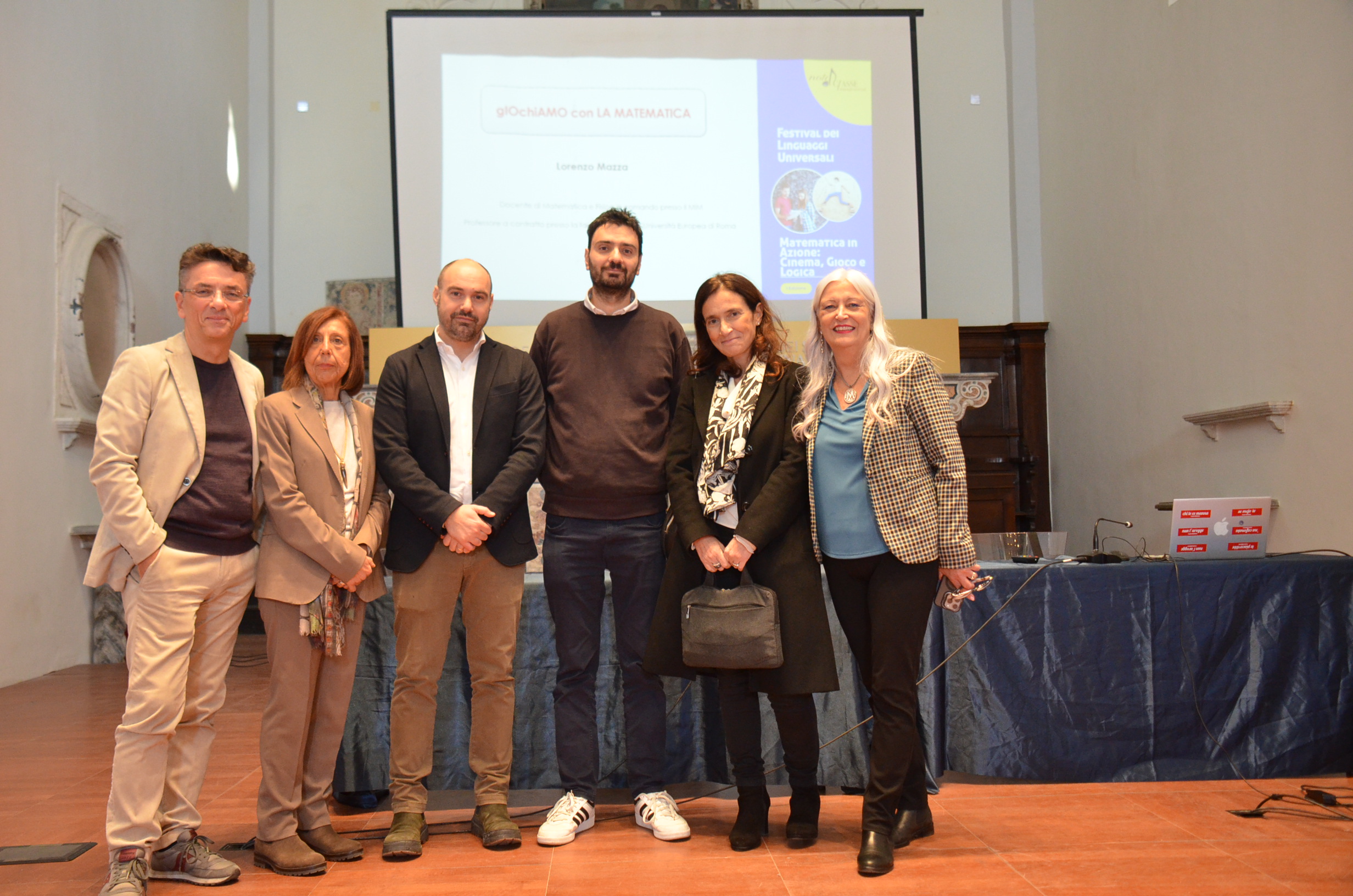 Matematica in azione: la Lezione di Lorenzo Mazza inaugura il Festival dei Linguaggi Universali