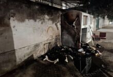 Contenitori abiti usati in fiamme, Asia denuncia