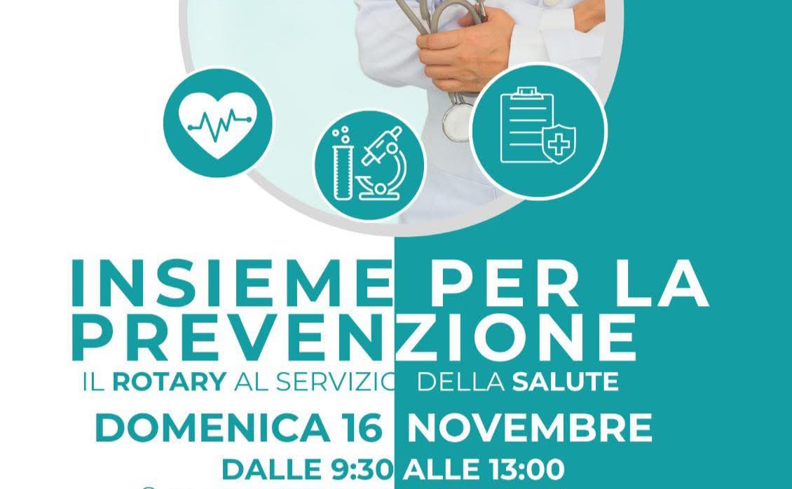 Successo straordinario per il terzo weekend della Prevenzione del Rotary Club Valle Telesina