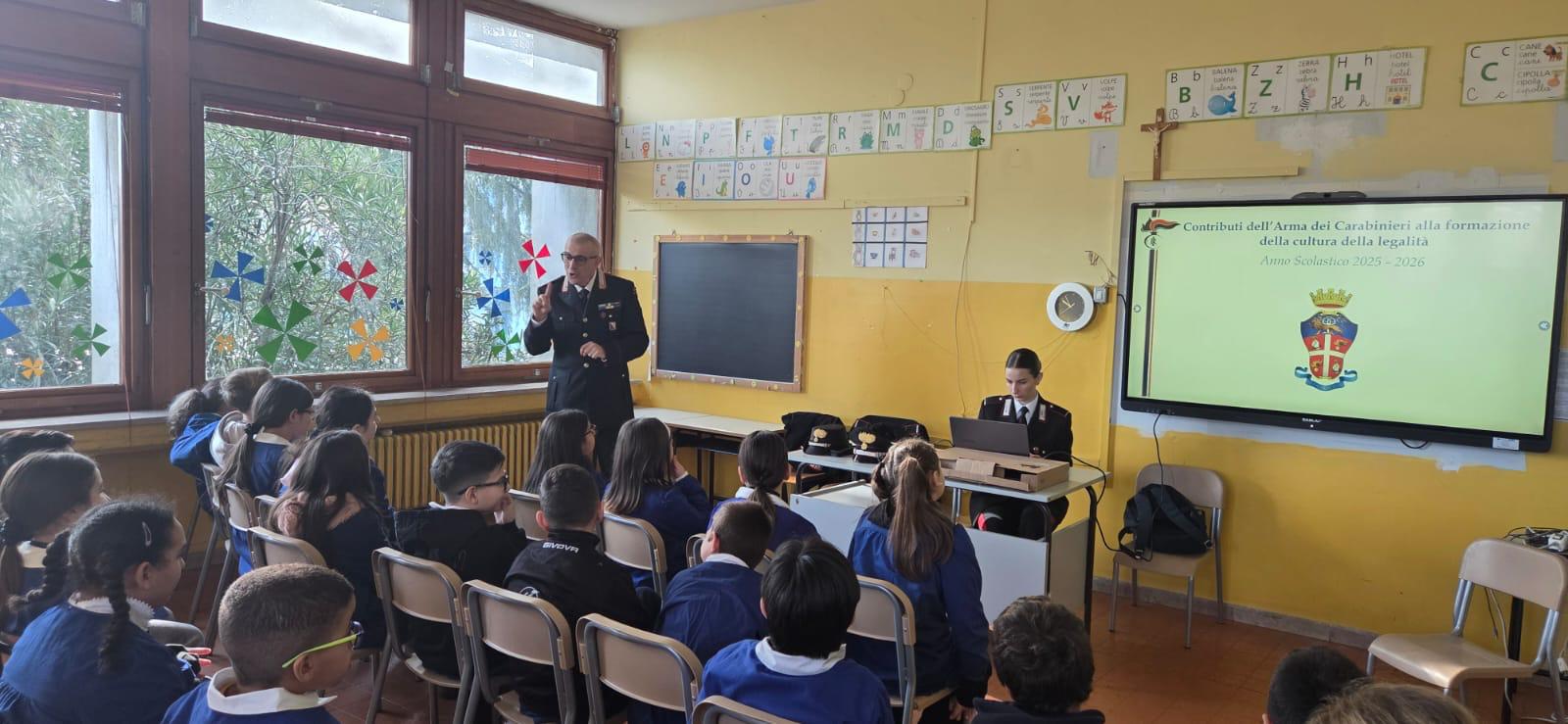 I Carabinieri di Benevento a scuola per costruire la cultura della legalità