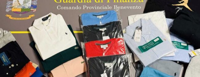 Finanza Benevento: sequestrati oltre 2000 articoli contraffatti riportanti marchi di note griffe