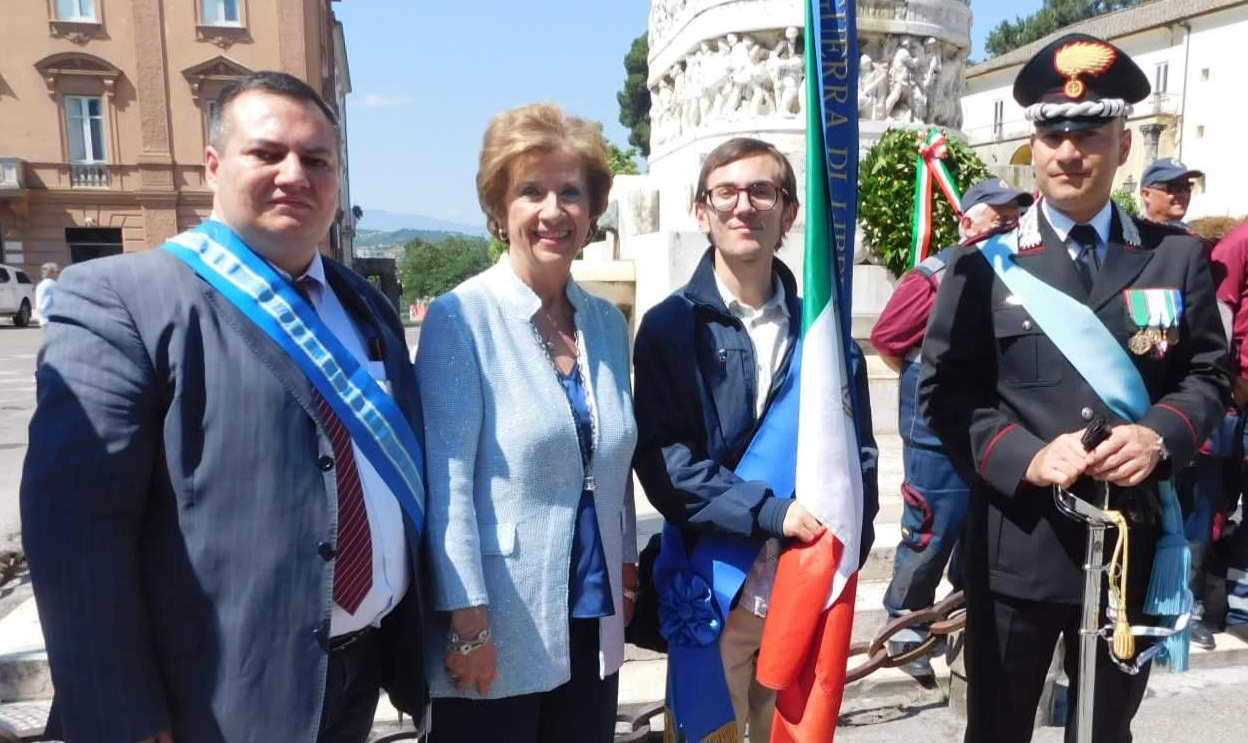L’Associazione Guerra di Liberazione di Arpaise saluta il Comandante Provinciale dei Carabinieri di Benevento Col. Enrico Calandro