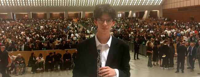 Salvatore Ruggiero, I° oboe al concerto in Vaticano: l’indimenticabile emozione di suonare per il Papa con l’Orchestra Nazionale