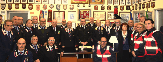 Carabinieri: il colonnello Marco Keten in visita alla sezione A.N.C. di Benevento