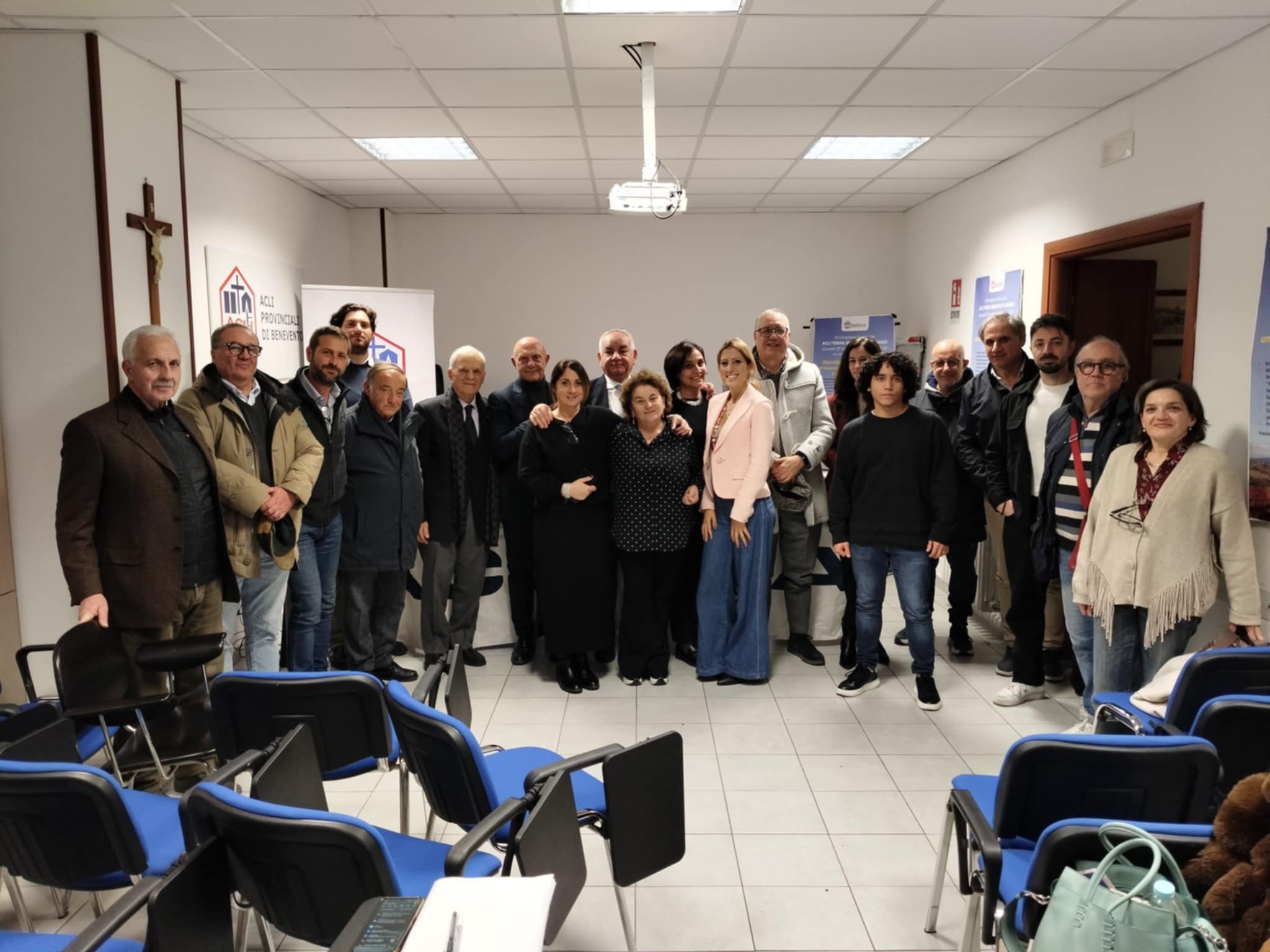 Celebrato il VII Congresso di Acli Terra Benevento: il professore Ettore Varricchio nuovo presidente
