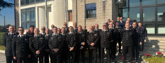Carabinieri, il Colonnello Marco Keten in visita a Montesarchio