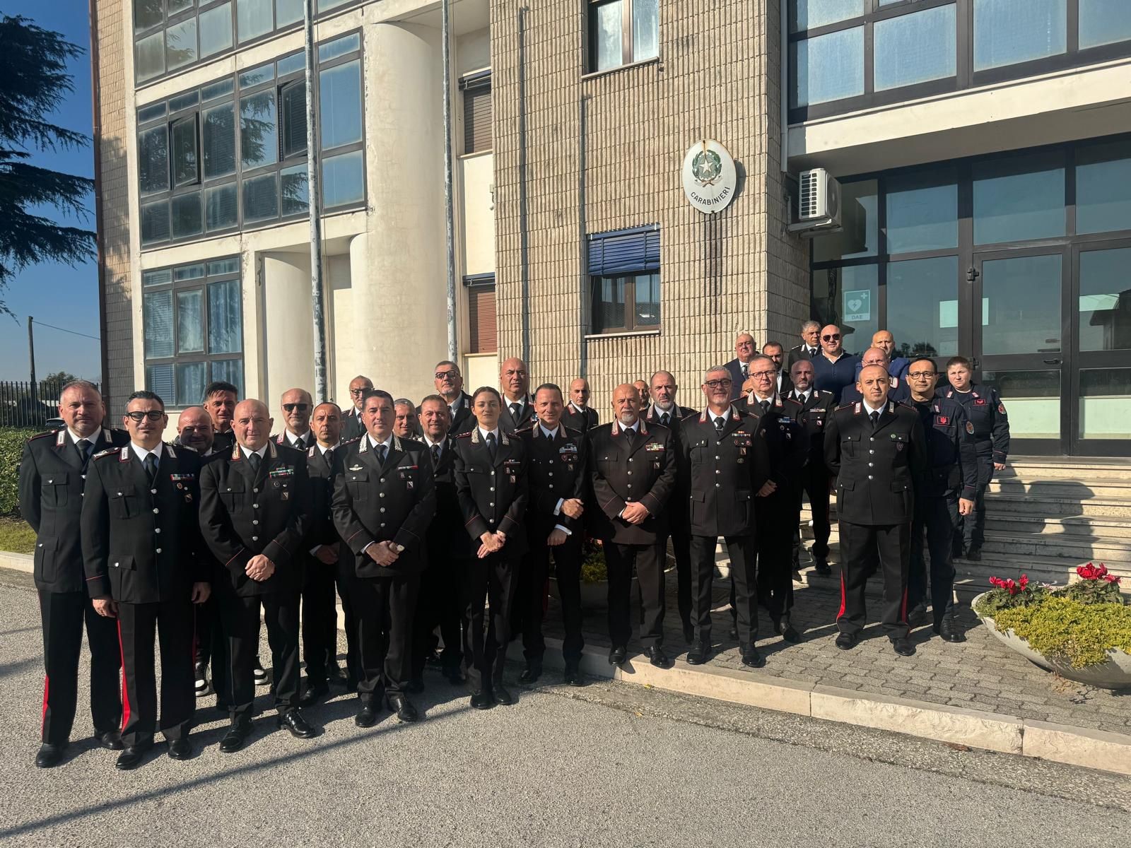 Carabinieri, il Colonnello Marco Keten in visita a Montesarchio