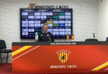 Benevento, Auteri: “Una partita come questa fa arrabbiare, l’espulsione di Ceresoli inspiegabile”