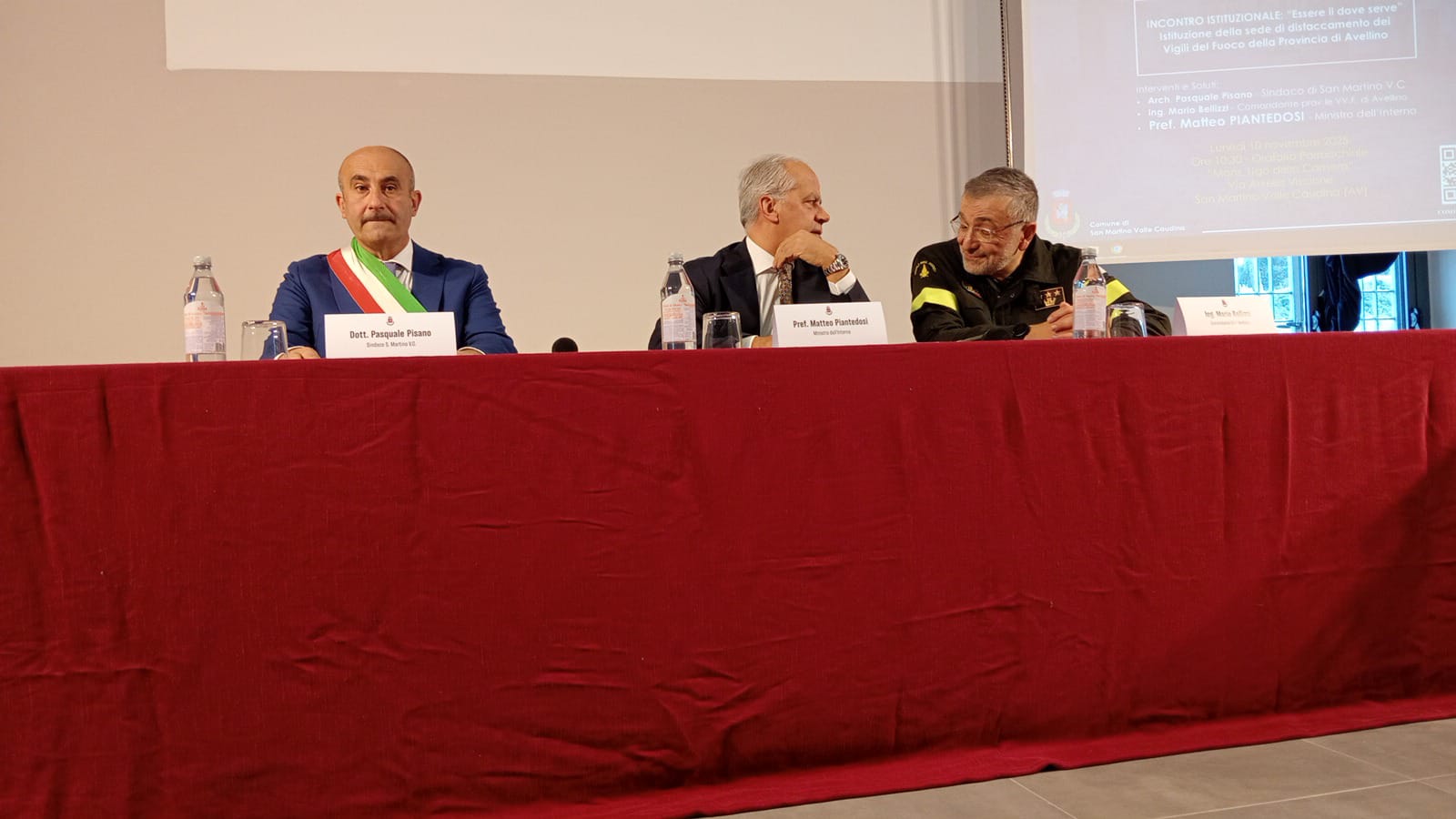 “Essere lì dove serve“, distaccamento poderoso dei VVFF in Valle Caudina