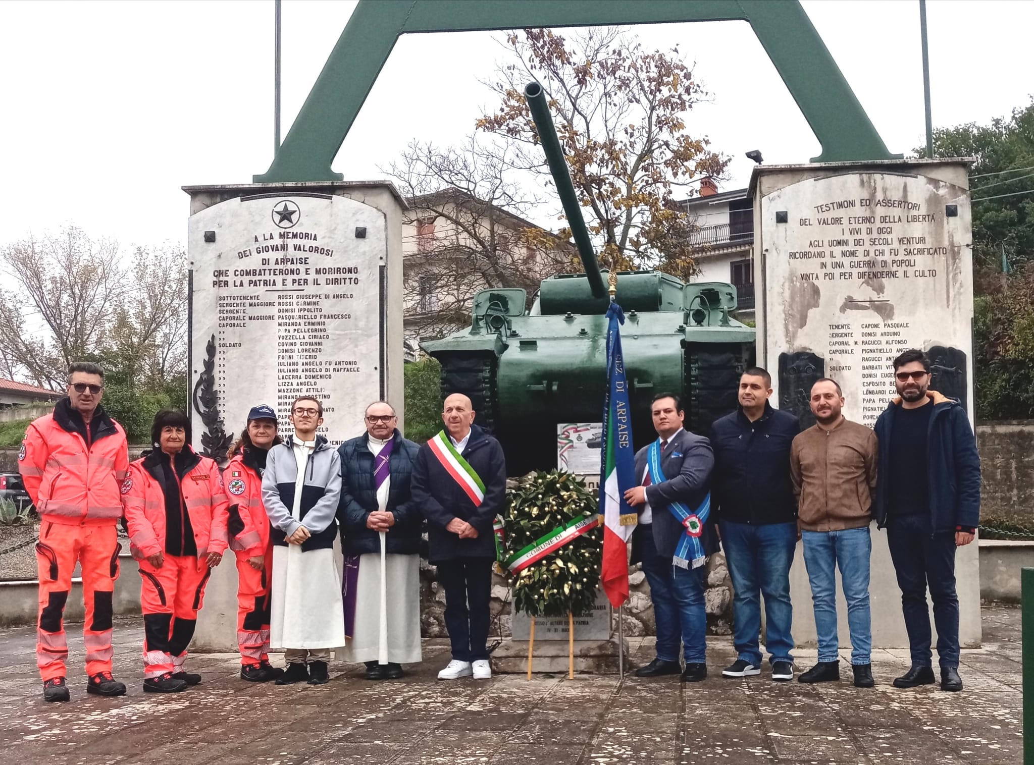 Arpaise ha celebrato la Giornata dell’Unità Nazionale e delle Forze Armate