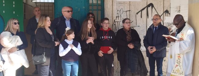 La palestra della scuolaSecondaria intitolata al Prof. Carlo Buono