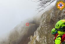 Alpinisti bloccati sul monte Terminio: soccorso alpino e aeronautica militare li recuperano dopo ore di attesa