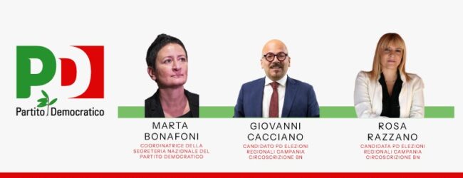 Pd chiude la campagna elettorale con Marta Bonafoni